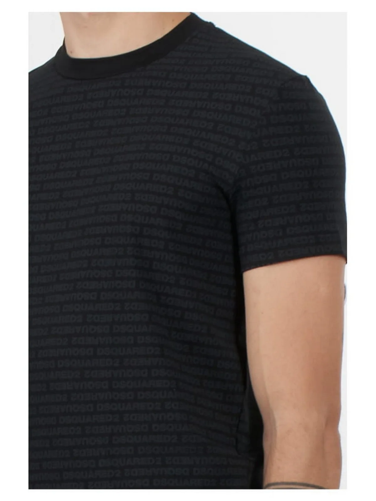 DSQUARED2 T-shirt Uomo  D9M205510 001 Nero - Image 3