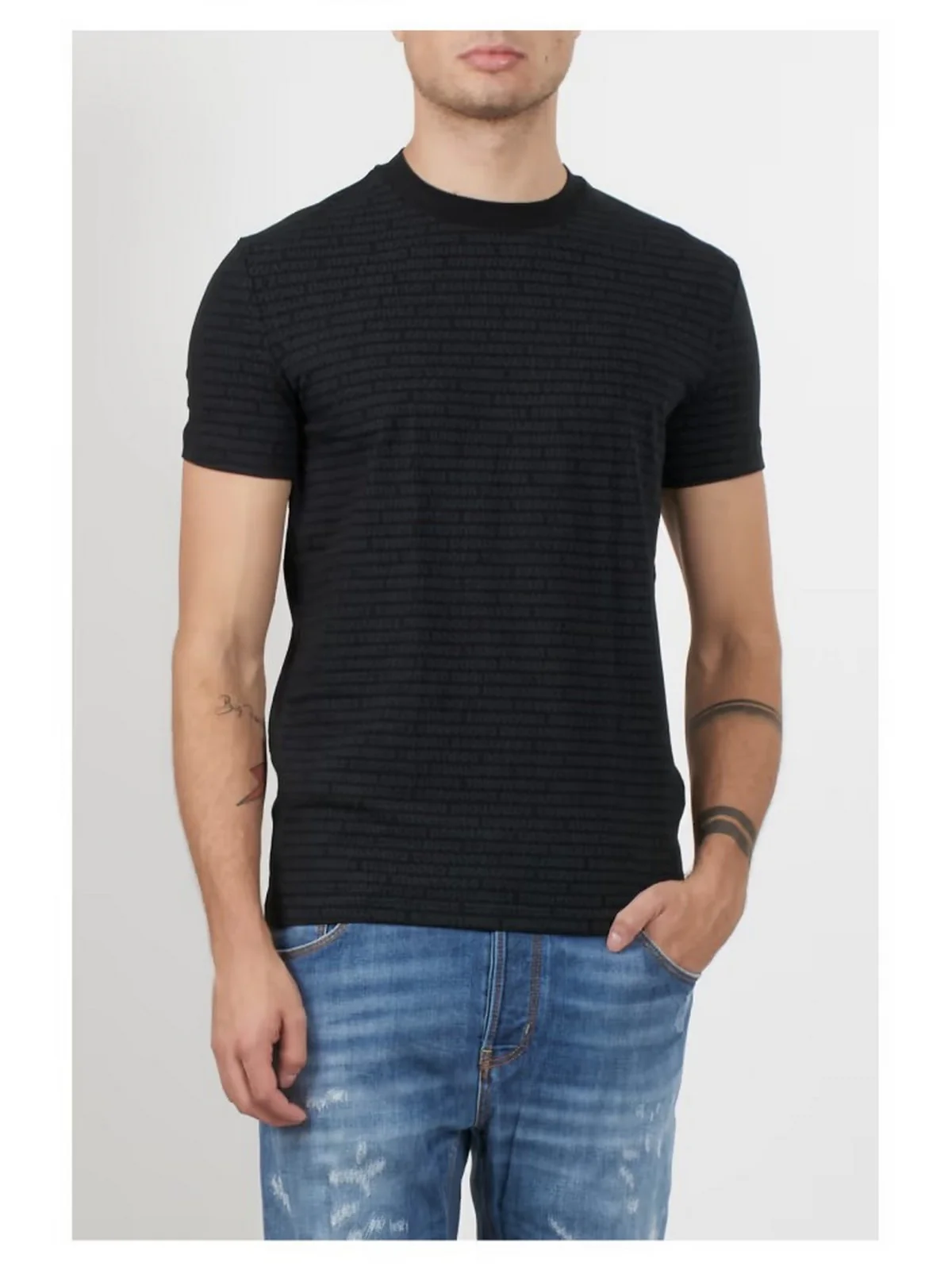 DSQUARED2 T-shirt Uomo  D9M205510 001 Nero - Image 4