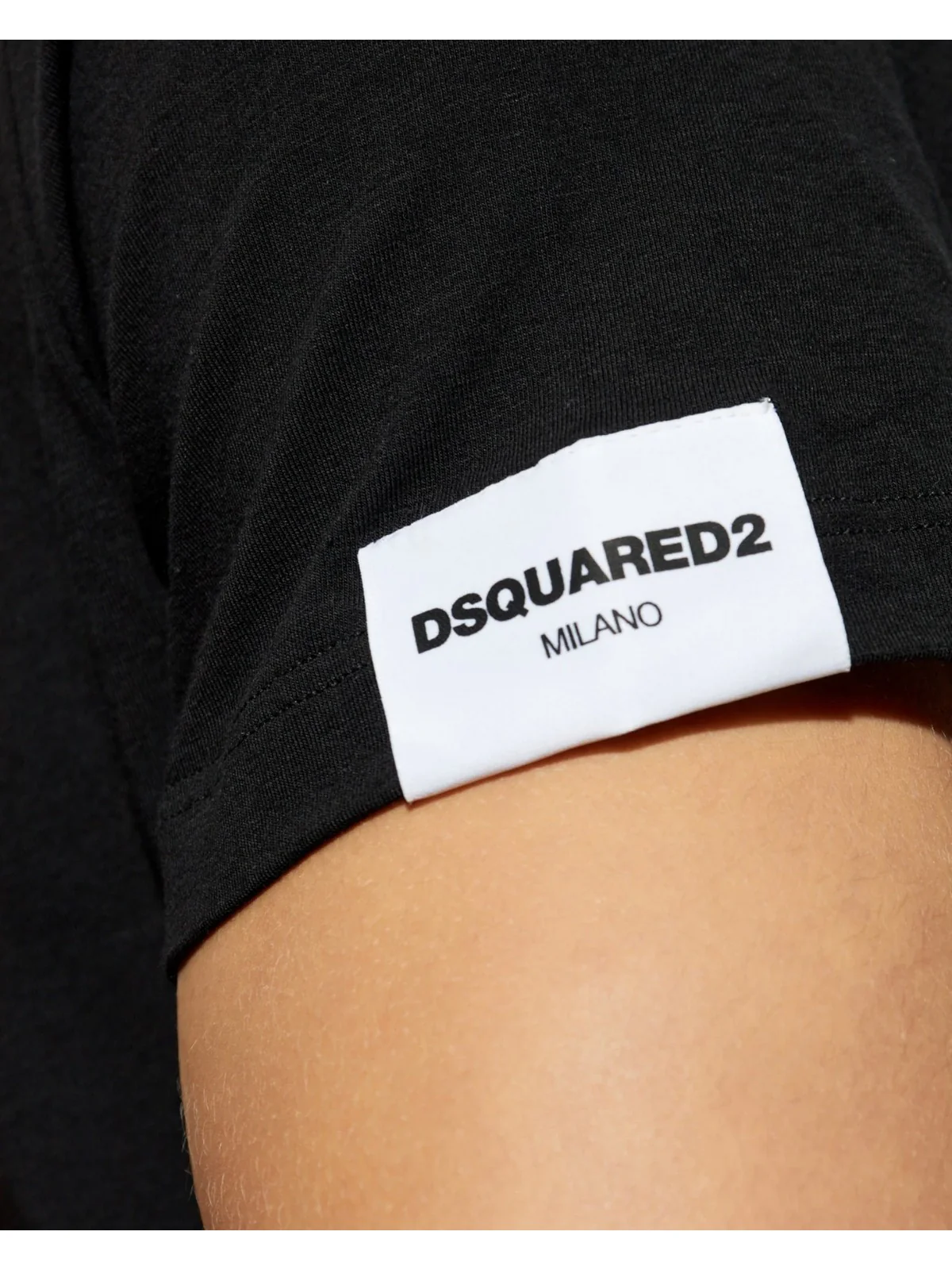 DSQUARED2 T-shirt Uomo  D9M205720 001 Nero - Image 3