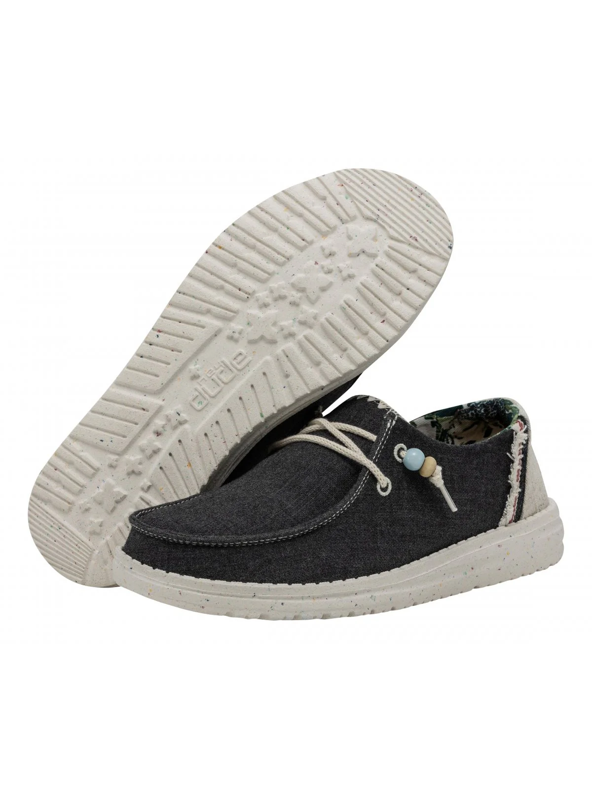 DUDE Mocassino Donna Wendy fringe HD.40071 0YK Blu - Image 3