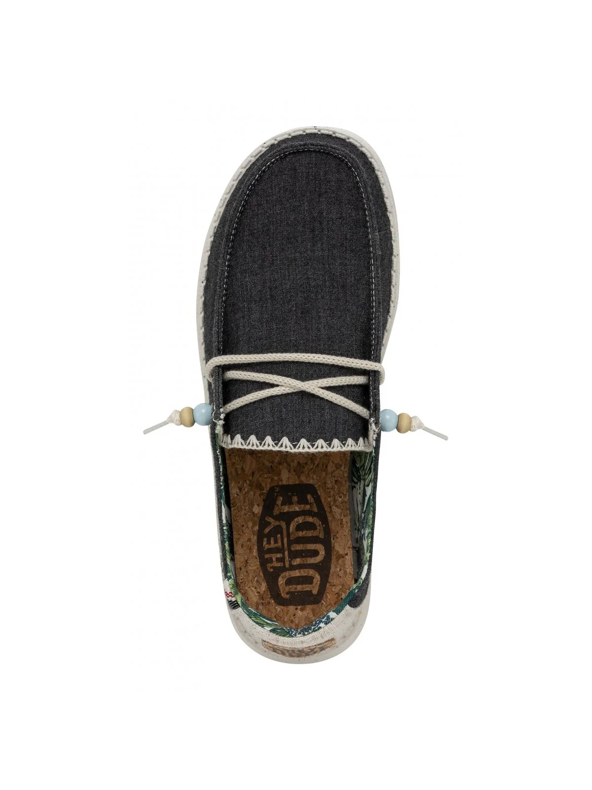 DUDE Mocassino Donna Wendy fringe HD.40071 0YK Blu - Image 4