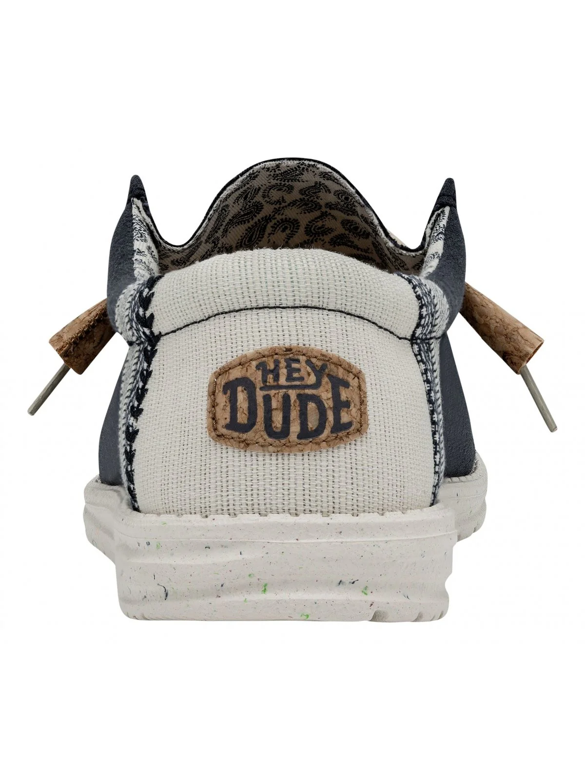 DUDE Mocassino Uomo Wally linen natural HD.40015 410 Blu - Image 3