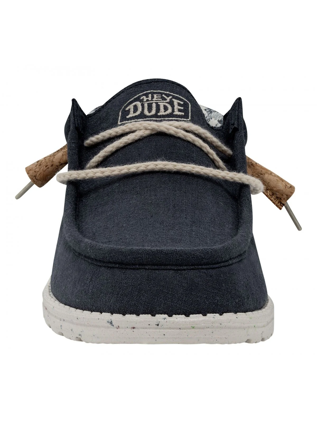DUDE Mocassino Uomo Wally linen natural HD.40015 410 Blu - Image 4