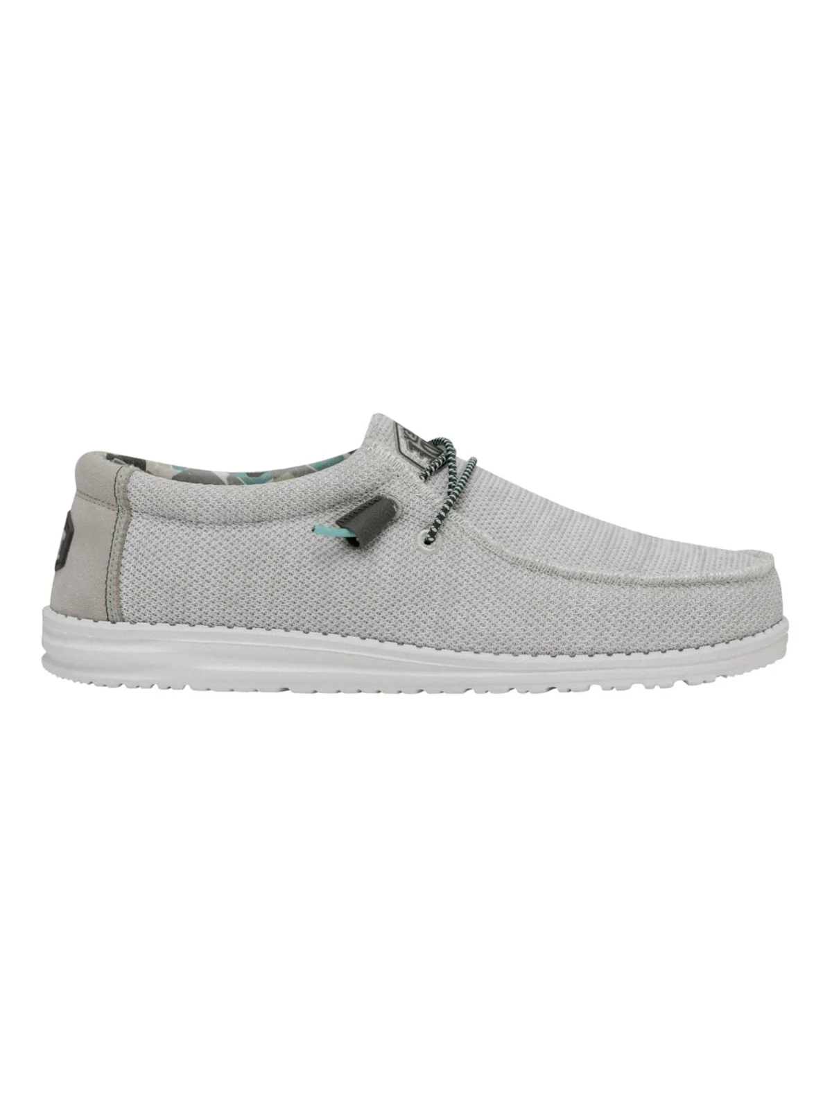 DUDE Mocassino Uomo Wally sox triple needl HD.40020 1KZ Bianco - Image 7