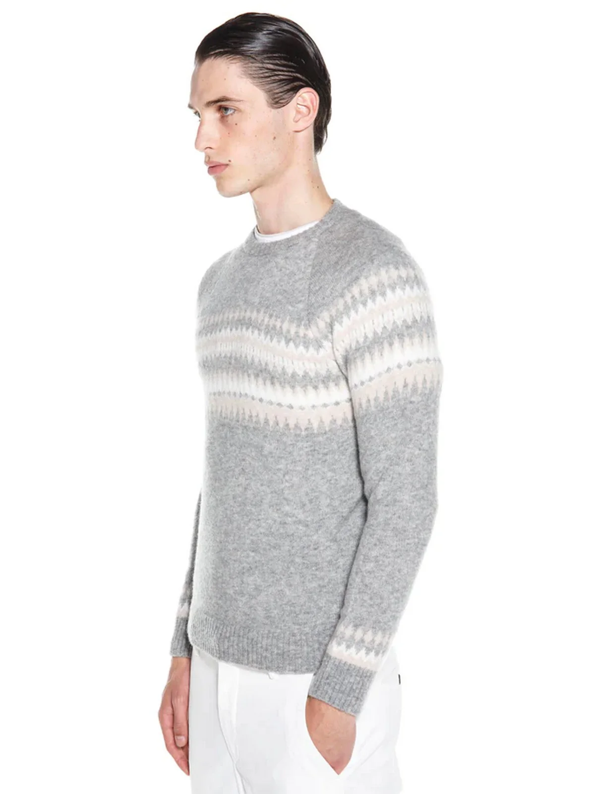 ELEVENTY Maglione Uomo  H76MAGH59 MAG0H034 001301 Grigio - Image 4