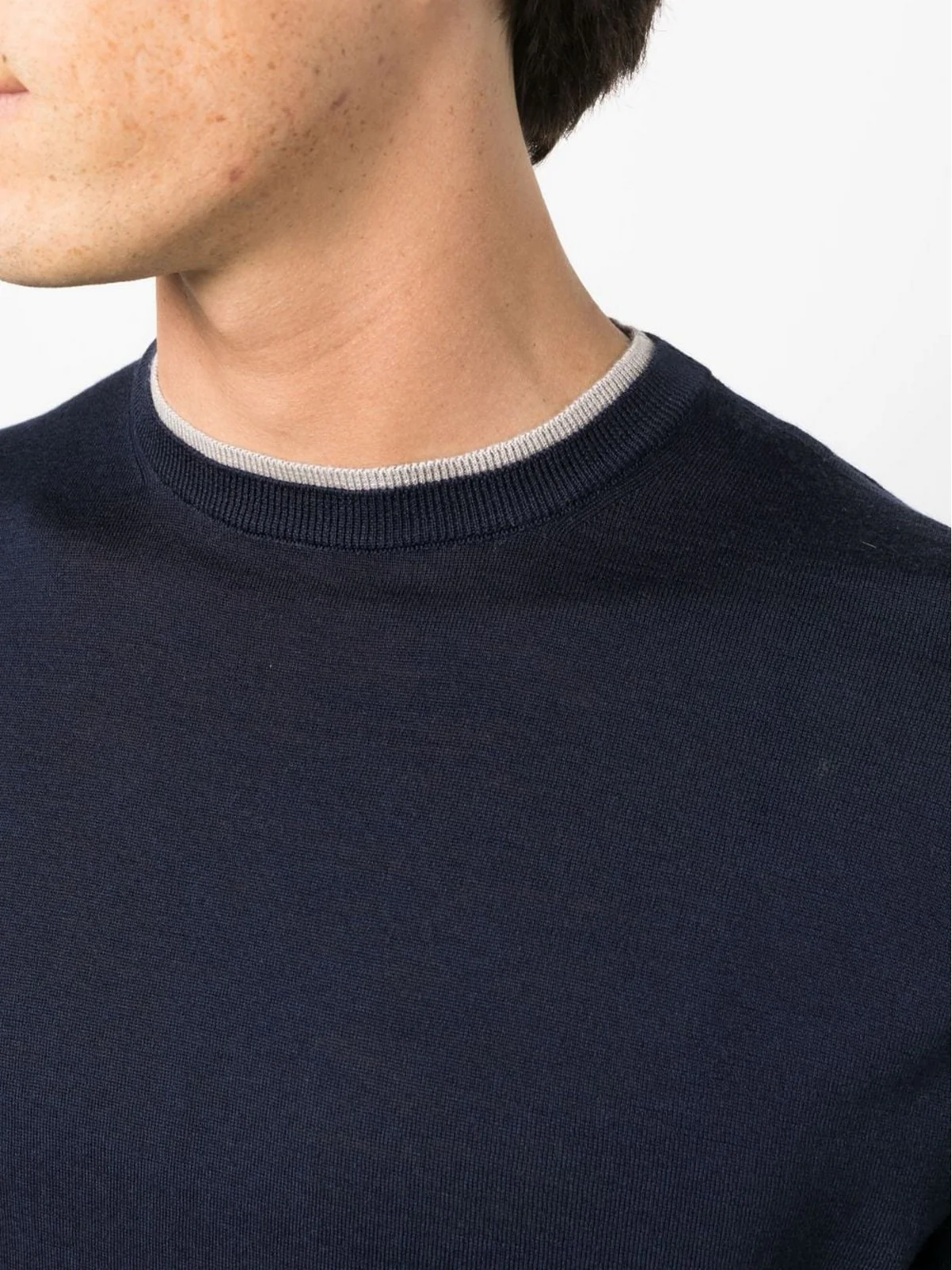 ELEVENTY Maglione Uomo  H76MAGH69 MAG0H041 11-02 Blu - Image 2