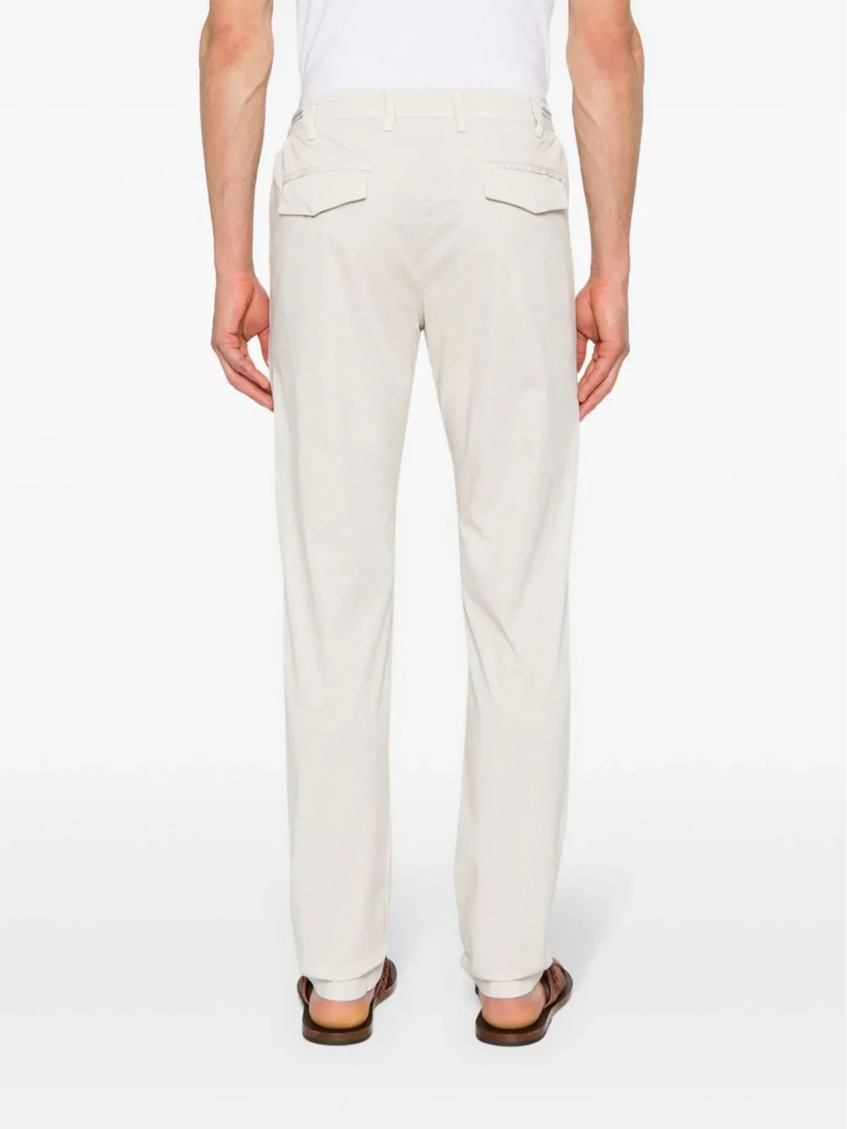 ELEVENTY Pantalone Uomo  I70PANE02 TET0G002 01N Bianco - Image 4