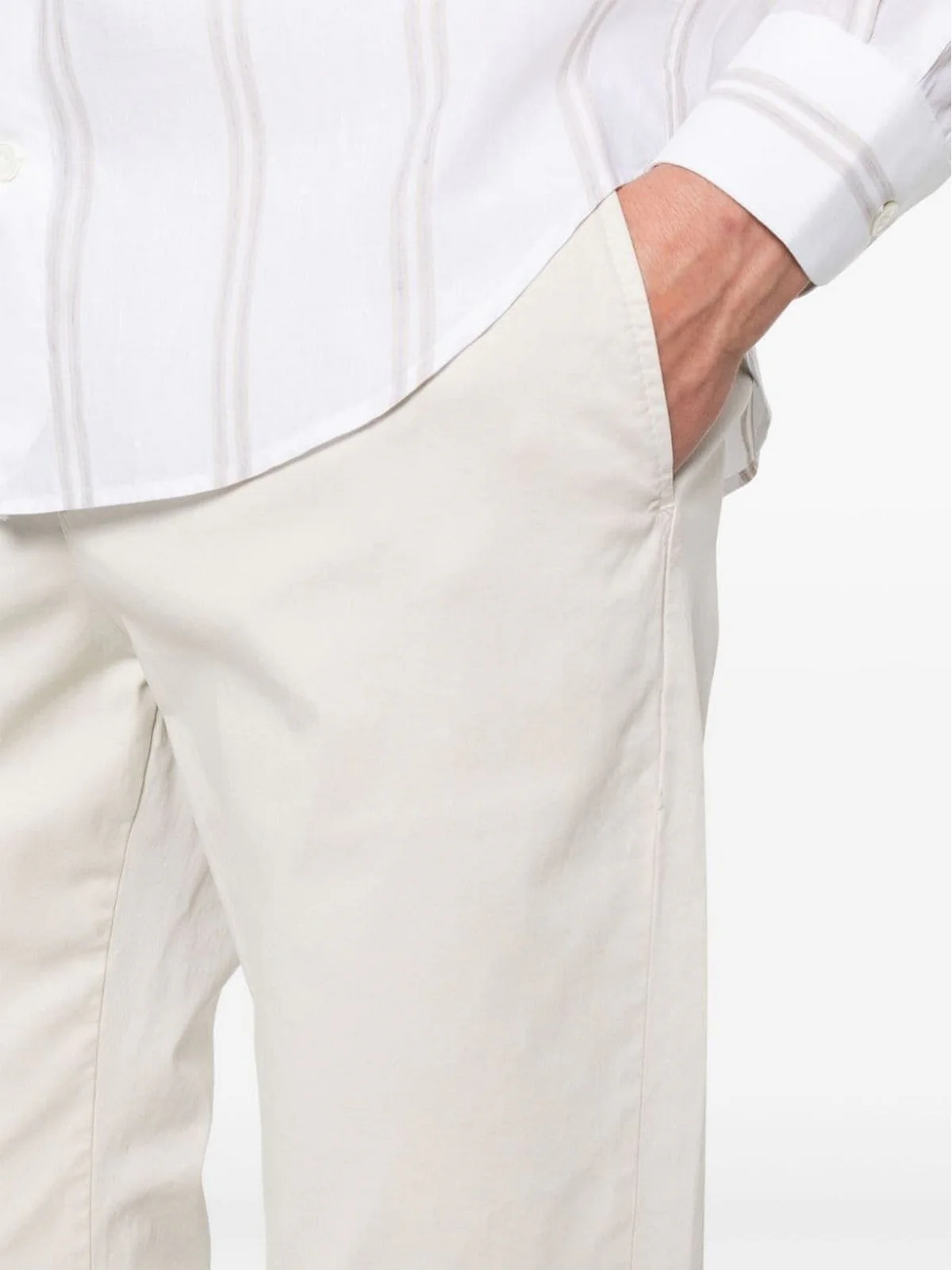 ELEVENTY Pantalone Uomo  I70PANE02 TET0G002 01N Bianco - Image 5