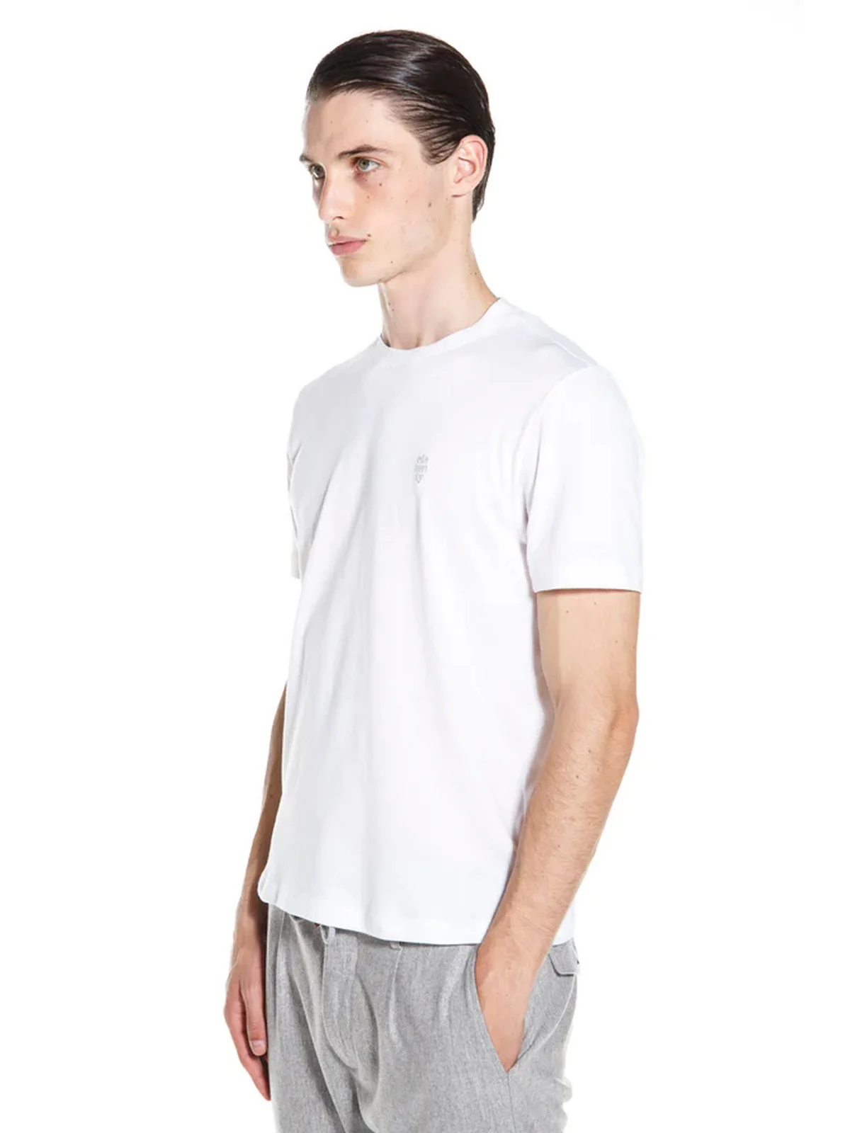 ELEVENTY T-Shirt e Polo Uomo  H75TSHH05 TES0H077 01-13 Bianco - Image 3