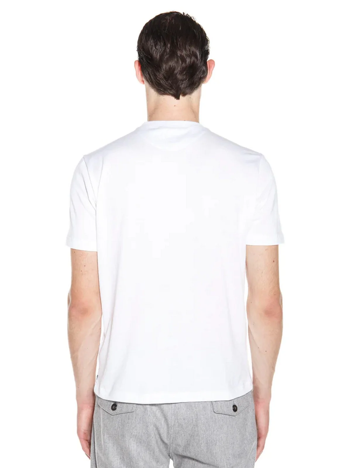 ELEVENTY T-Shirt e Polo Uomo  H75TSHH05 TES0H077 01-13 Bianco - Image 4