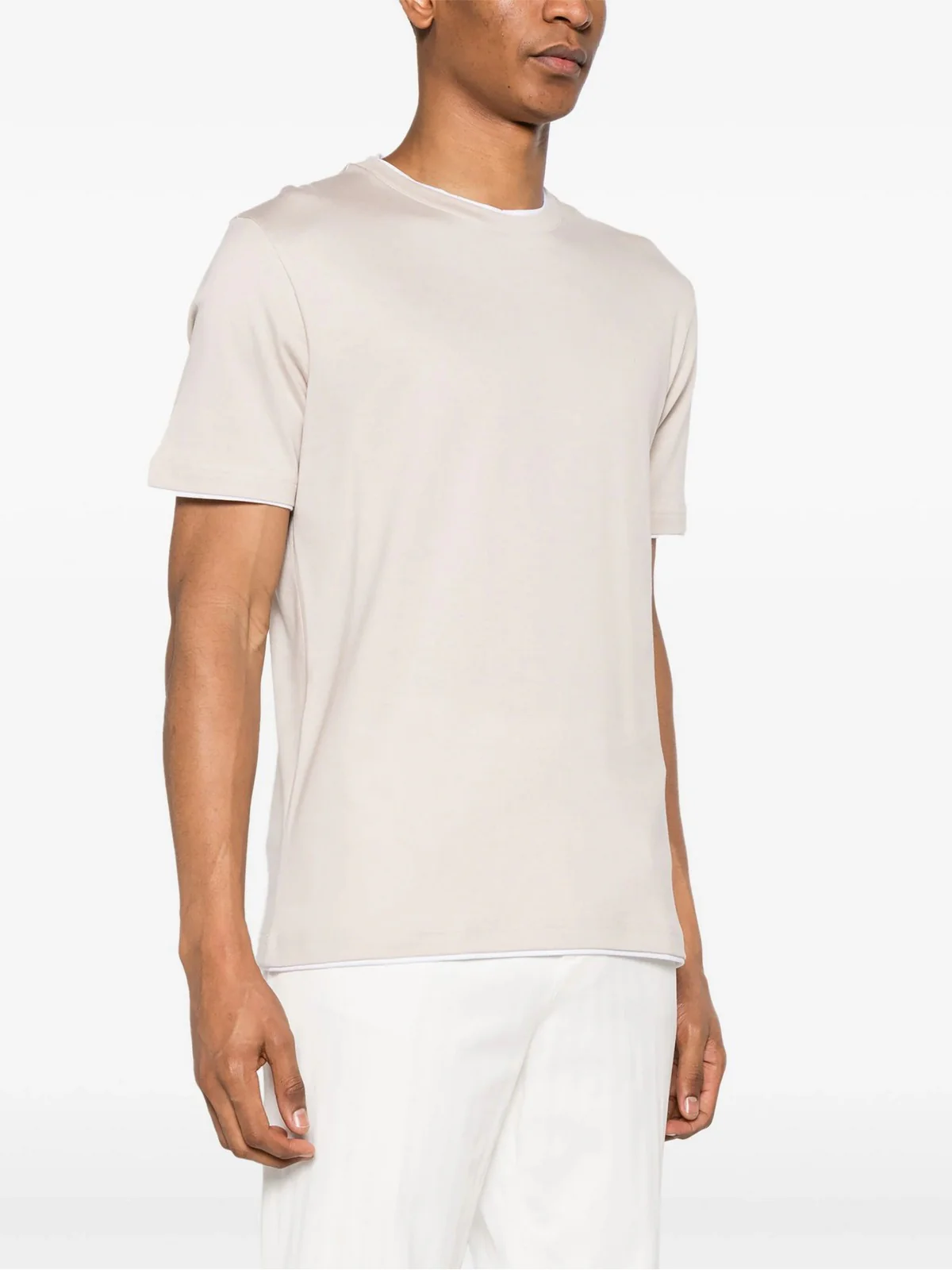 ELEVENTY T-Shirt e Polo Uomo  I75TSHI02 TES0I201 02-01 Beige - Image 2