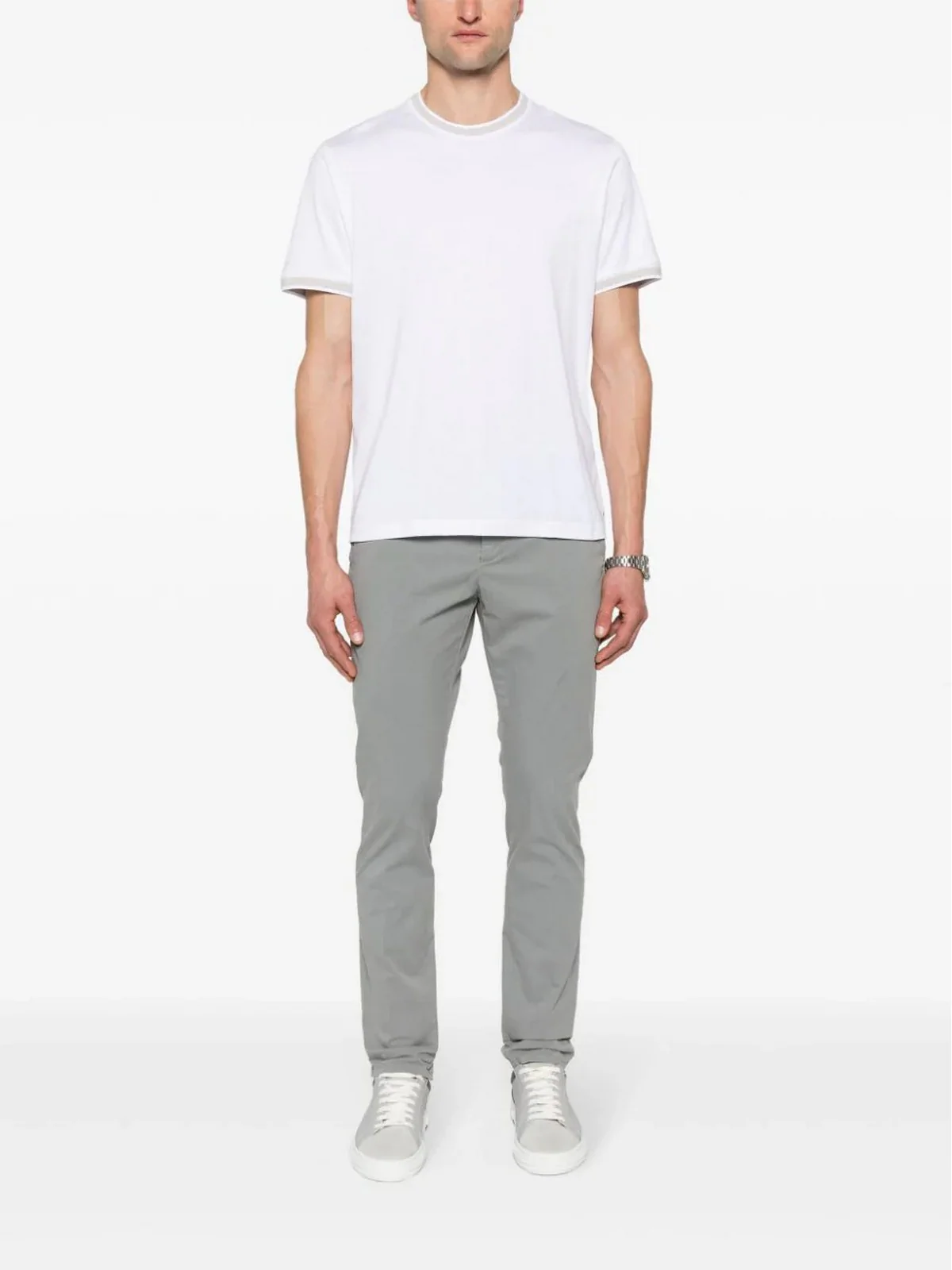 ELEVENTY T-Shirt e Polo Uomo  I75TSHI14 TES0I089 01 Bianco - Image 2