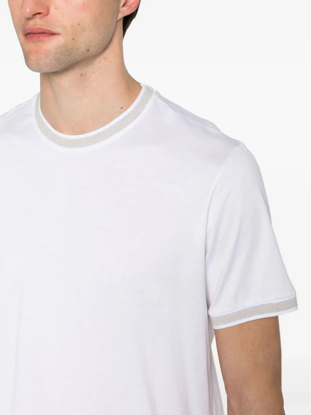ELEVENTY T-Shirt e Polo Uomo  I75TSHI14 TES0I089 01 Bianco - Image 3