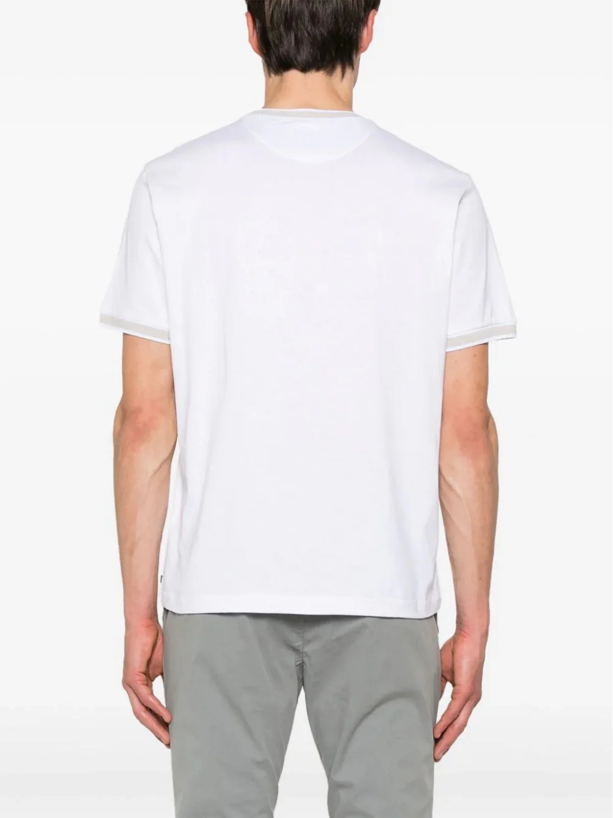 ELEVENTY T-Shirt e Polo Uomo  I75TSHI14 TES0I089 01 Bianco - Image 4