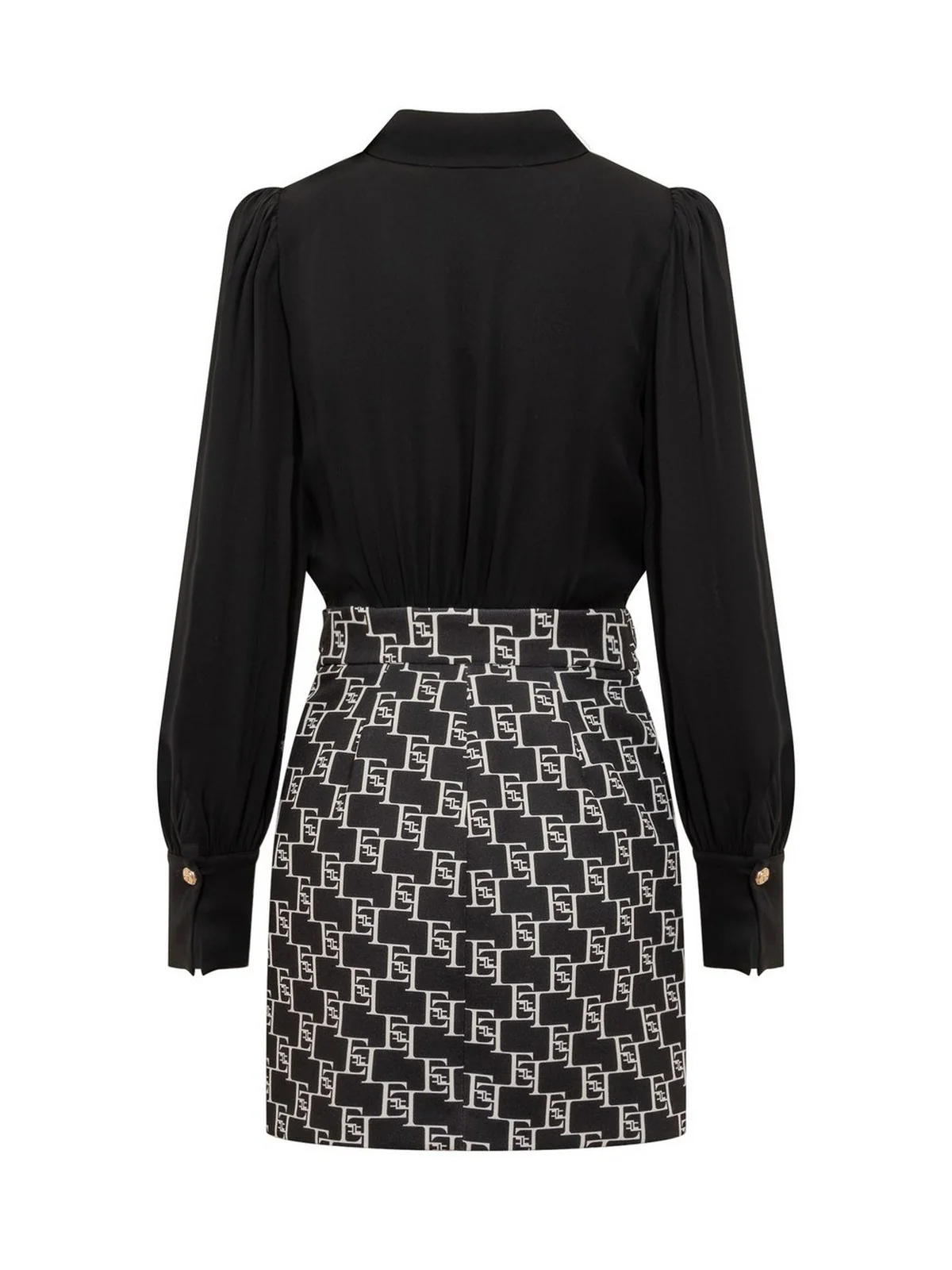 ELISABETTA FRANCHI Abito Donna  AB50941E2 685 Nero - Image 2