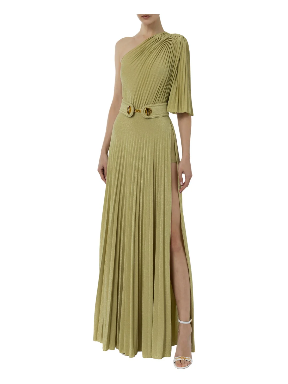 ELISABETTA FRANCHI Abito Donna  AB53441E2 105 Verde - Image 2