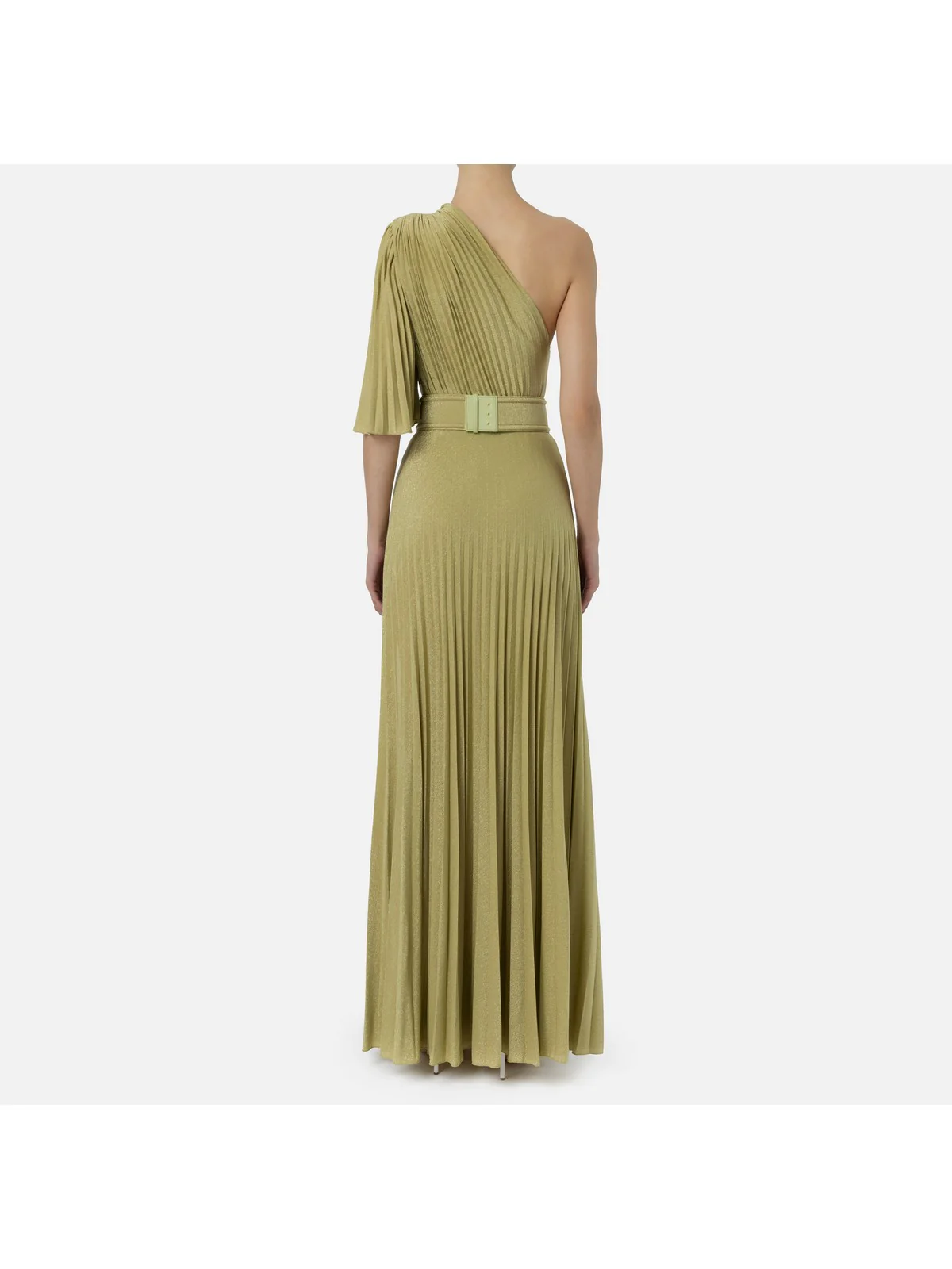 ELISABETTA FRANCHI Abito Donna  AB53441E2 105 Verde - Image 4
