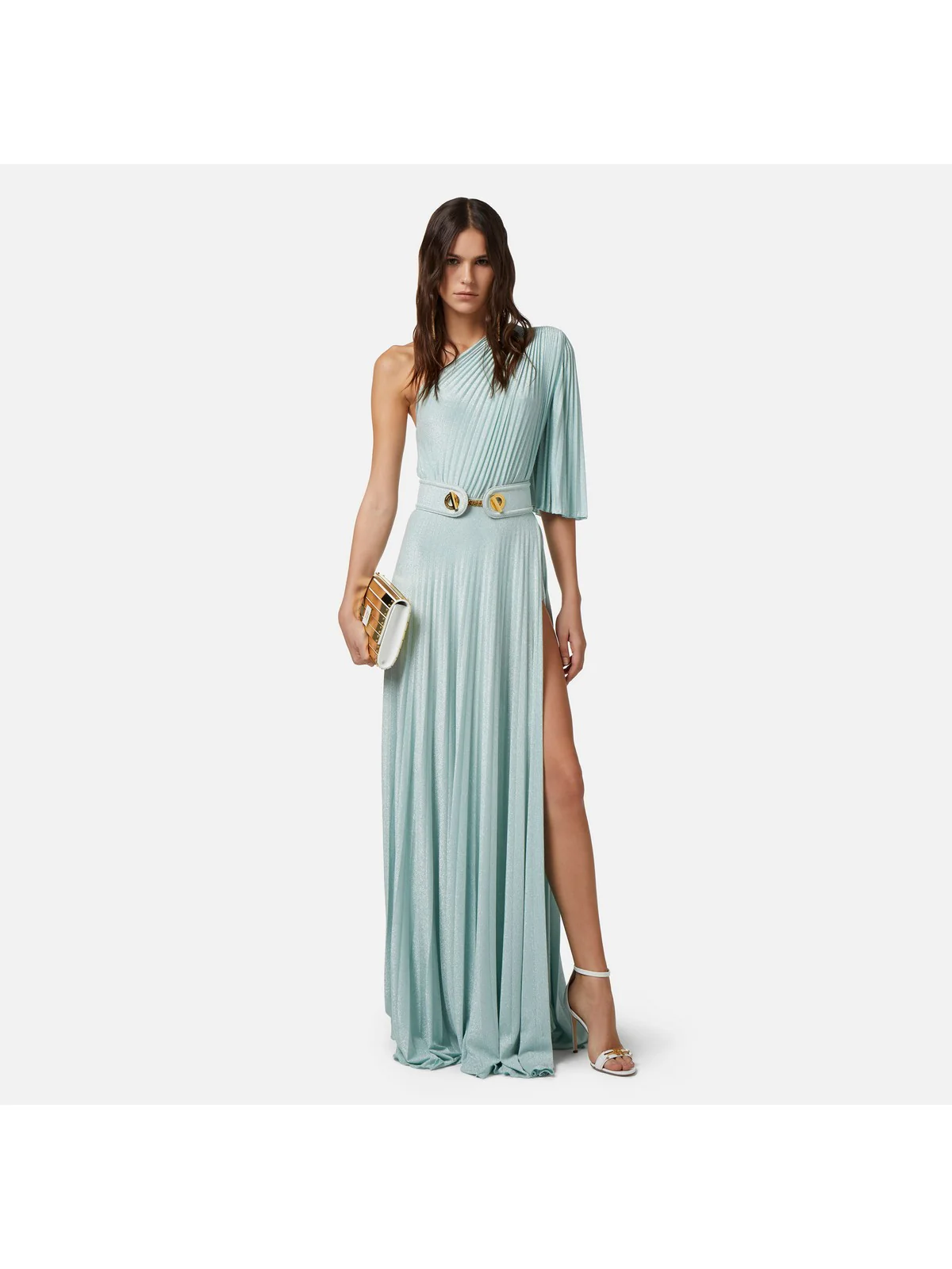 ELISABETTA FRANCHI Abito Donna  AB53441E2 BV9 Verde - Image 2