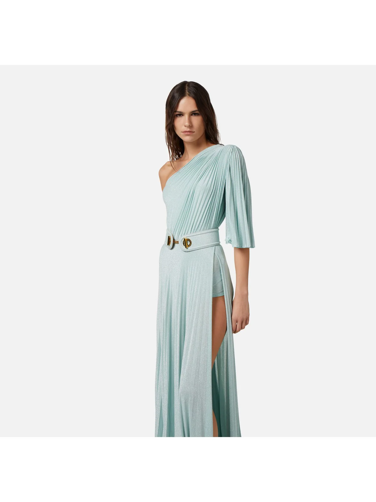 ELISABETTA FRANCHI Abito Donna  AB53441E2 BV9 Verde - Image 3