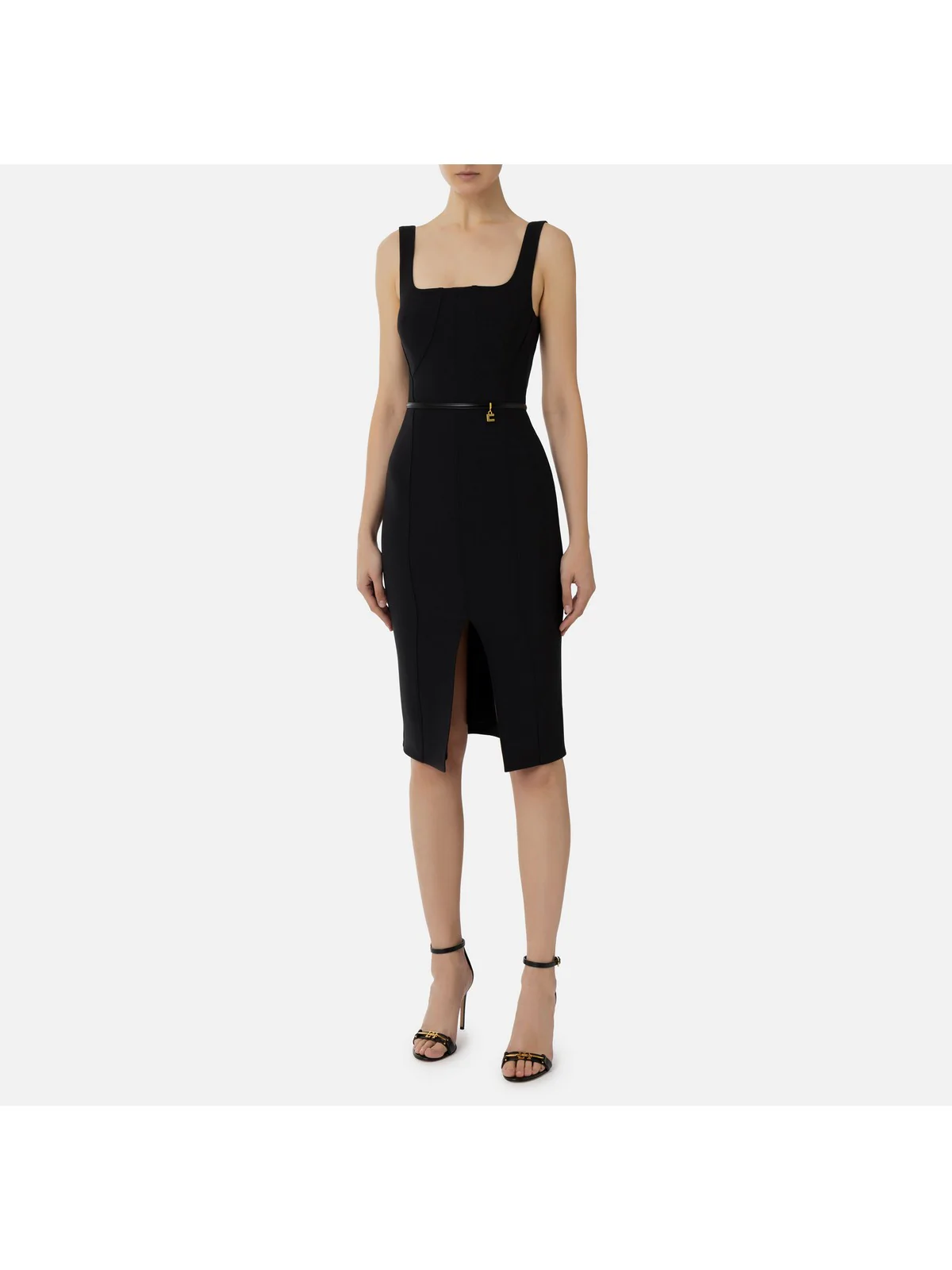 ELISABETTA FRANCHI Abito Donna  AB53841E2 110 Nero - Image 2