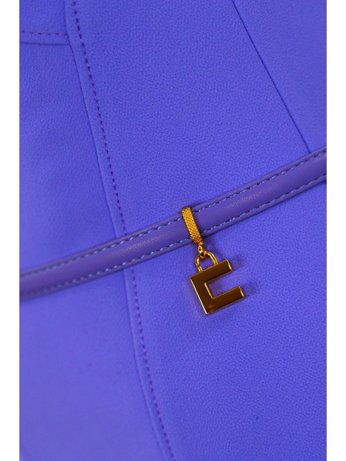 ELISABETTA FRANCHI Abito Donna  AB53841E2 828 Blu - Image 3