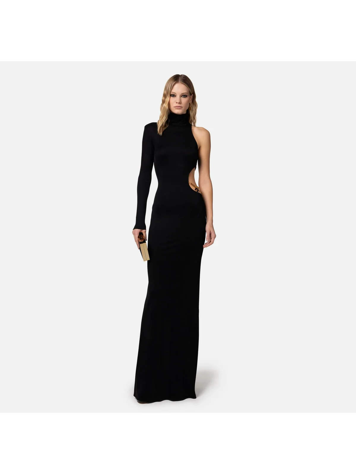 ELISABETTA FRANCHI Abito Donna  AB55541E2 110 Nero - Image 2