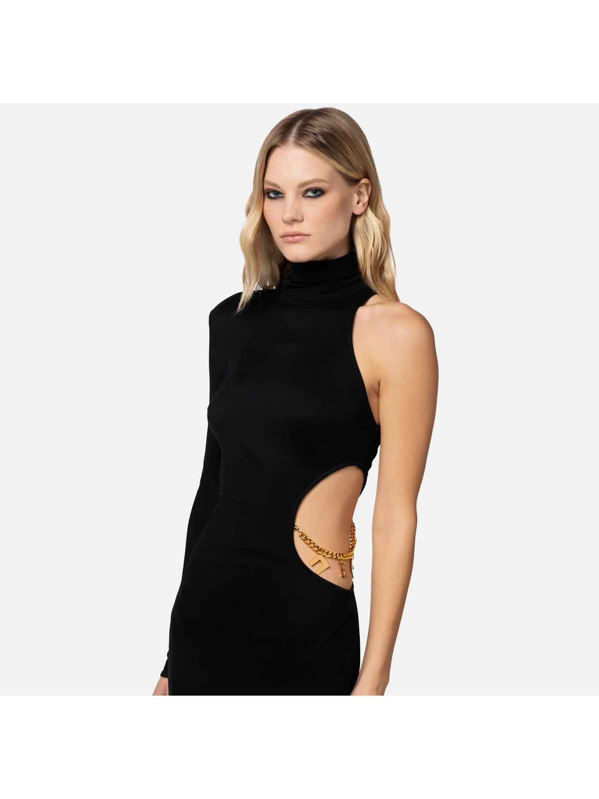 ELISABETTA FRANCHI Abito Donna  AB55541E2 110 Nero - Image 3