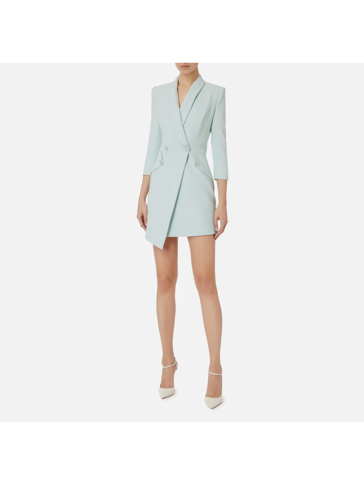 ELISABETTA FRANCHI Abito Donna  AB56241E2 BV9 Verde - Image 4