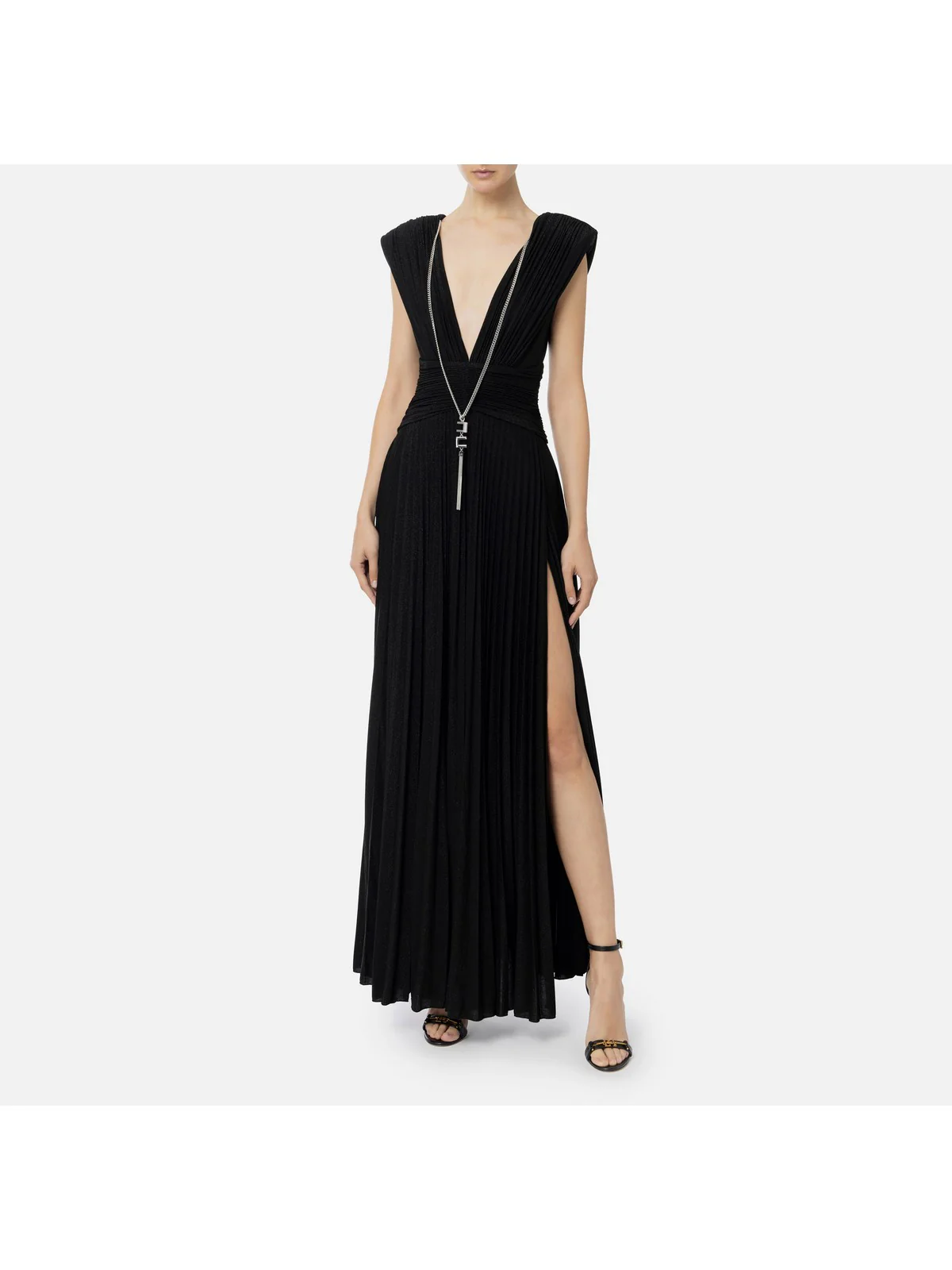ELISABETTA FRANCHI Abito Donna  AB56341E2 110 Nero - Image 2