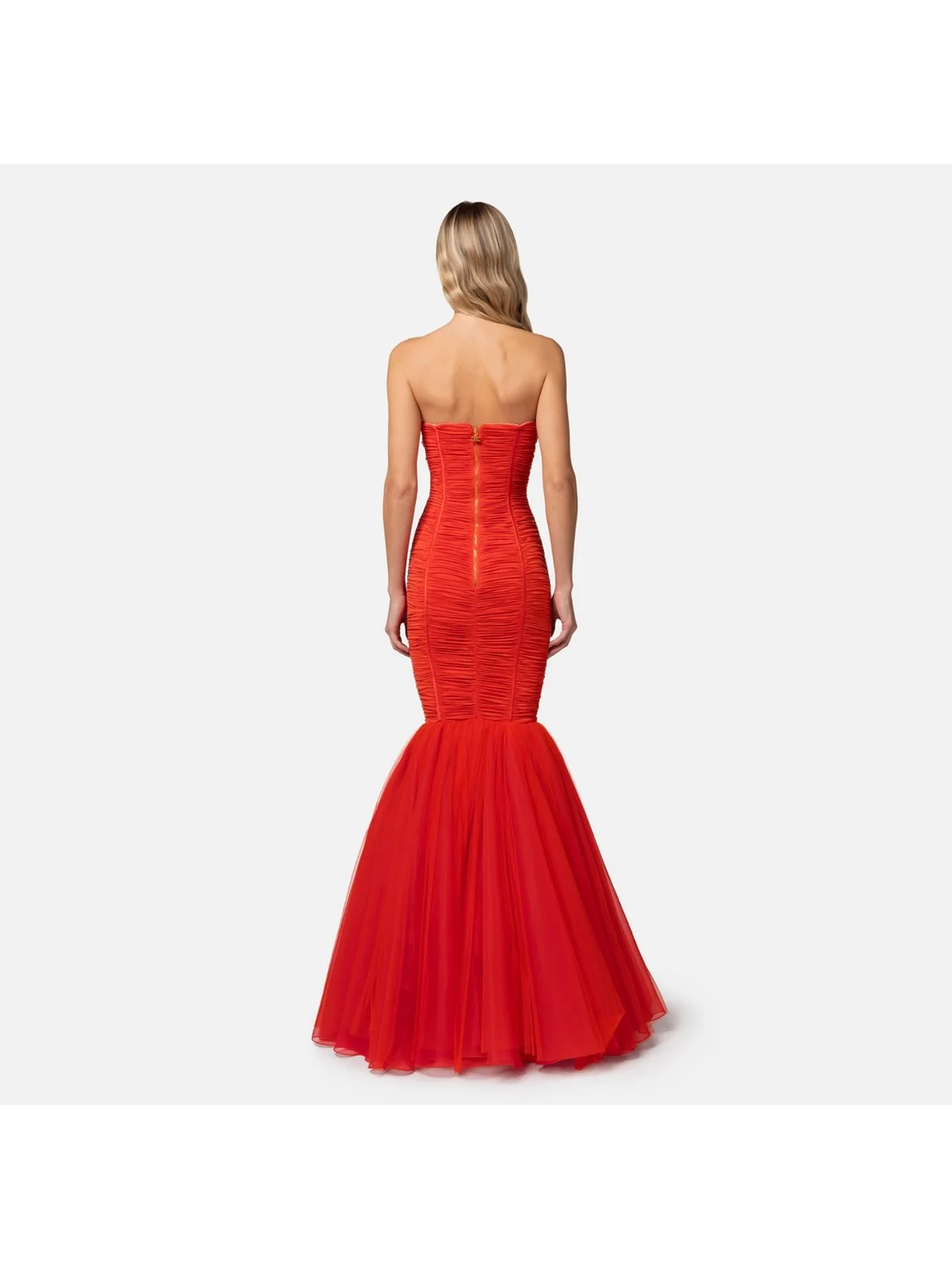 ELISABETTA FRANCHI Abito Donna AB61542E2 800 Rosso - Image 4