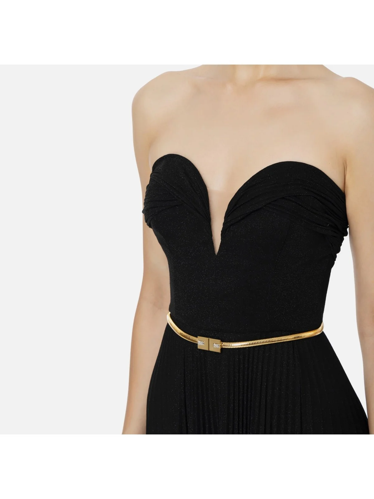ELISABETTA FRANCHI Abito Donna  AB62847E2 110 Nero - Image 3