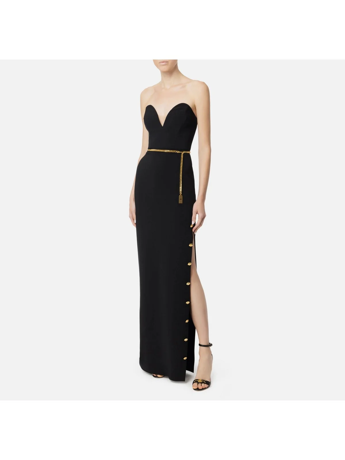 ELISABETTA FRANCHI Abito Donna  AB62946E2 110 Nero - Image 2