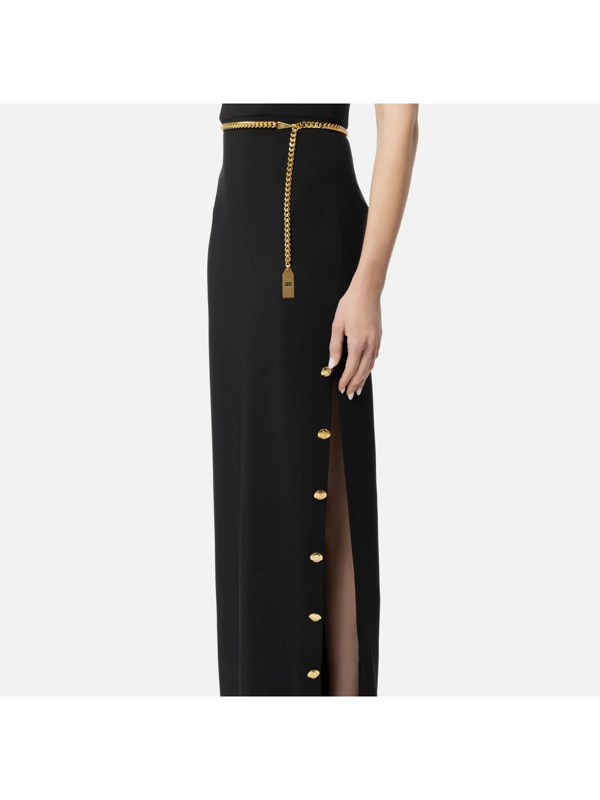 ELISABETTA FRANCHI Abito Donna  AB62946E2 110 Nero - Image 3