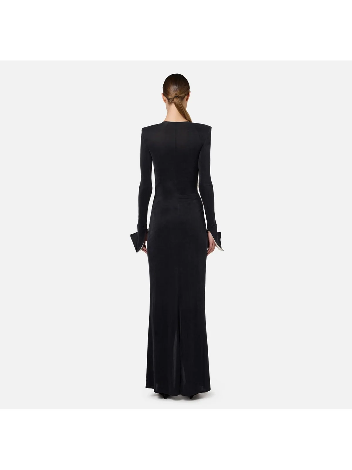 ELISABETTA FRANCHI Abito Donna  AB64446E2 685 Nero - Image 5