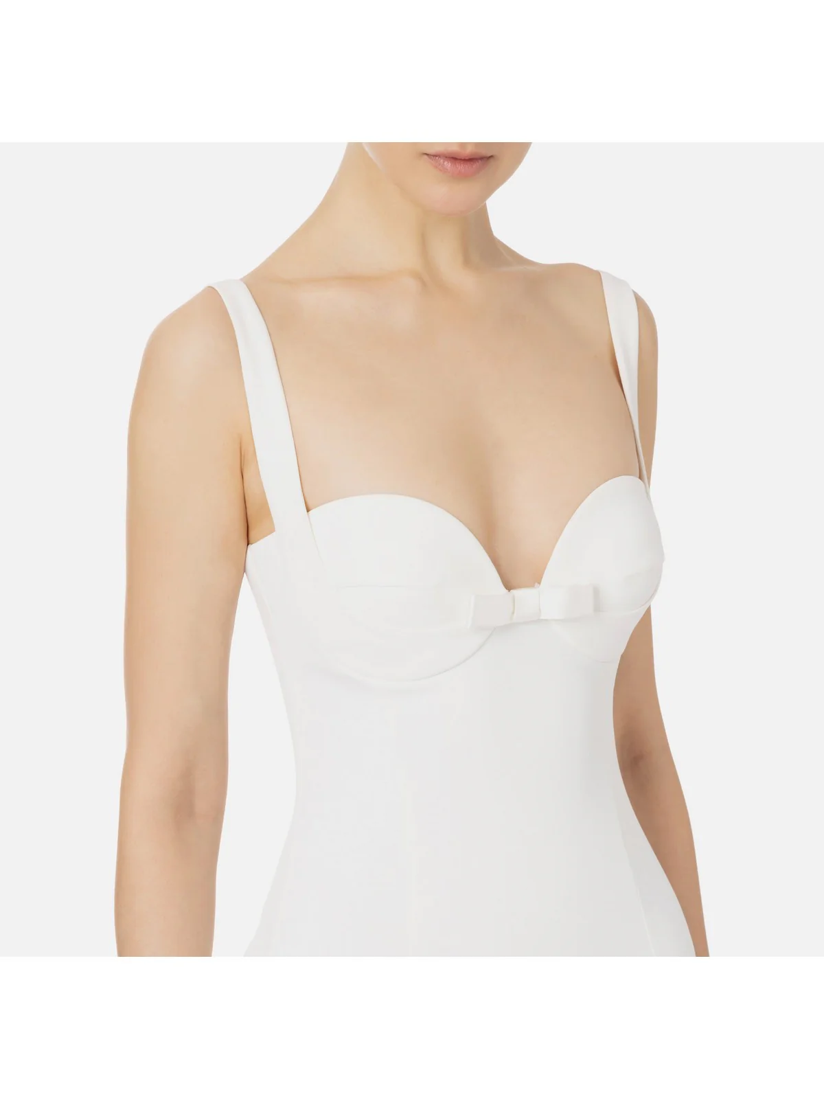 ELISABETTA FRANCHI Abito Donna  AB65542E2 360 Avorio - Image 3