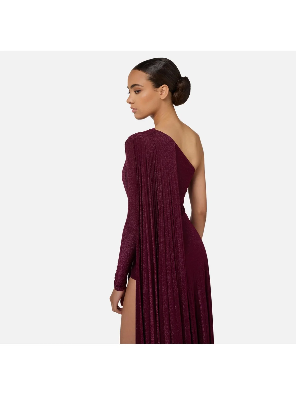 ELISABETTA FRANCHI Abito Donna  AB68646E2 CG3 Rosso - Image 3