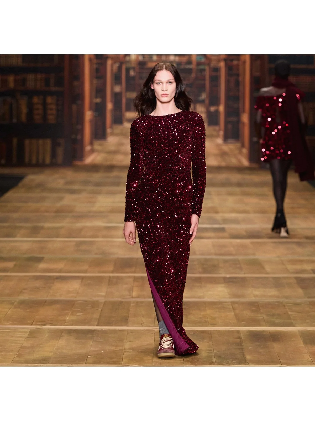ELISABETTA FRANCHI Abito Donna  AB69447E2 CG3 Rosso - Image 2