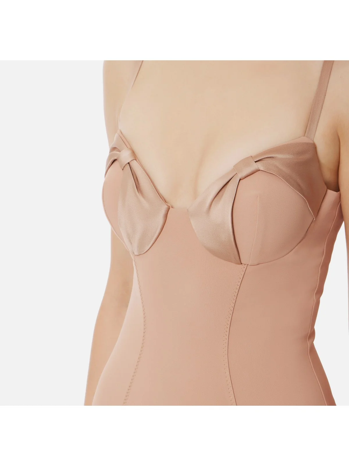 ELISABETTA FRANCHI Abito Donna  AB70251E2-283 Beige - Image 3