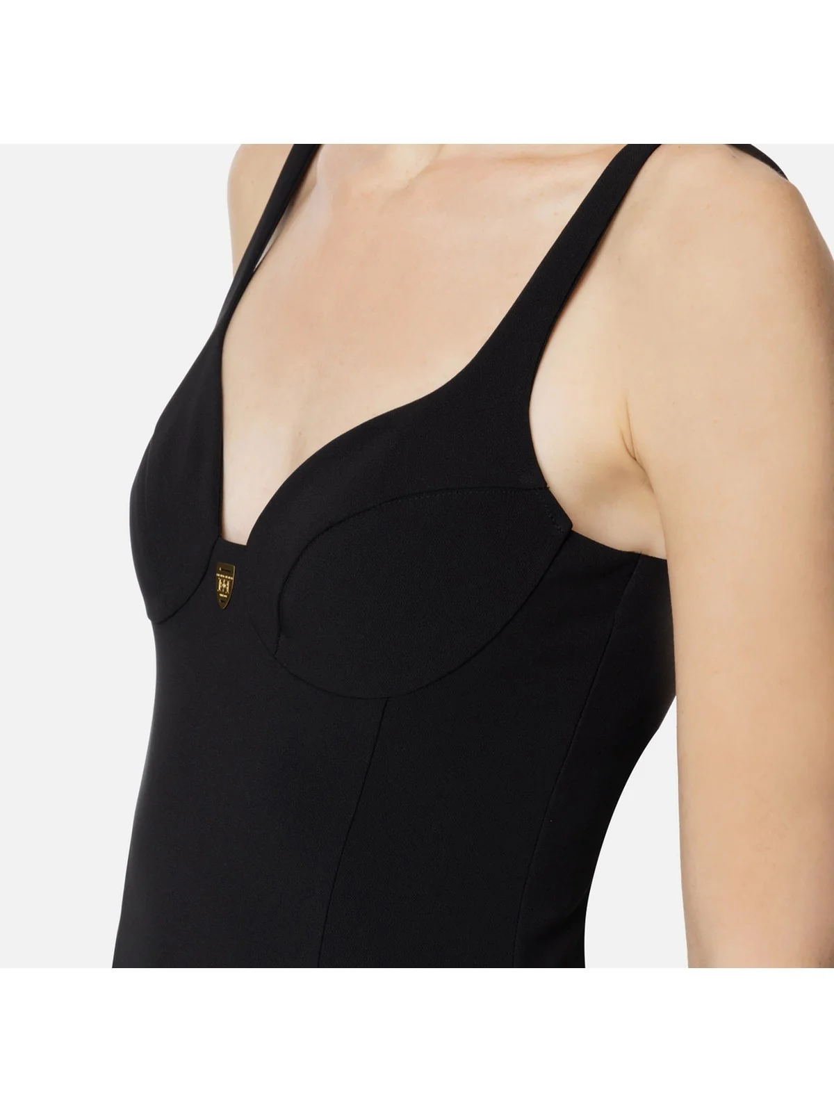 ELISABETTA FRANCHI Abito Donna  AB71146E2 110 Nero - Image 4
