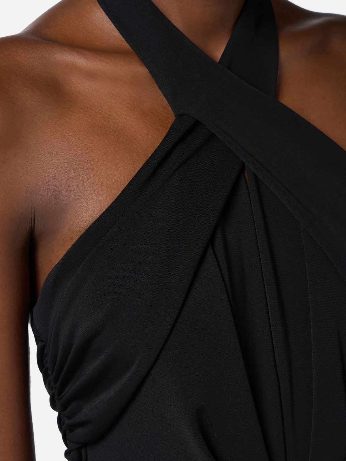 ELISABETTA FRANCHI Abito Donna  AB71952E2-110 Nero - Image 4