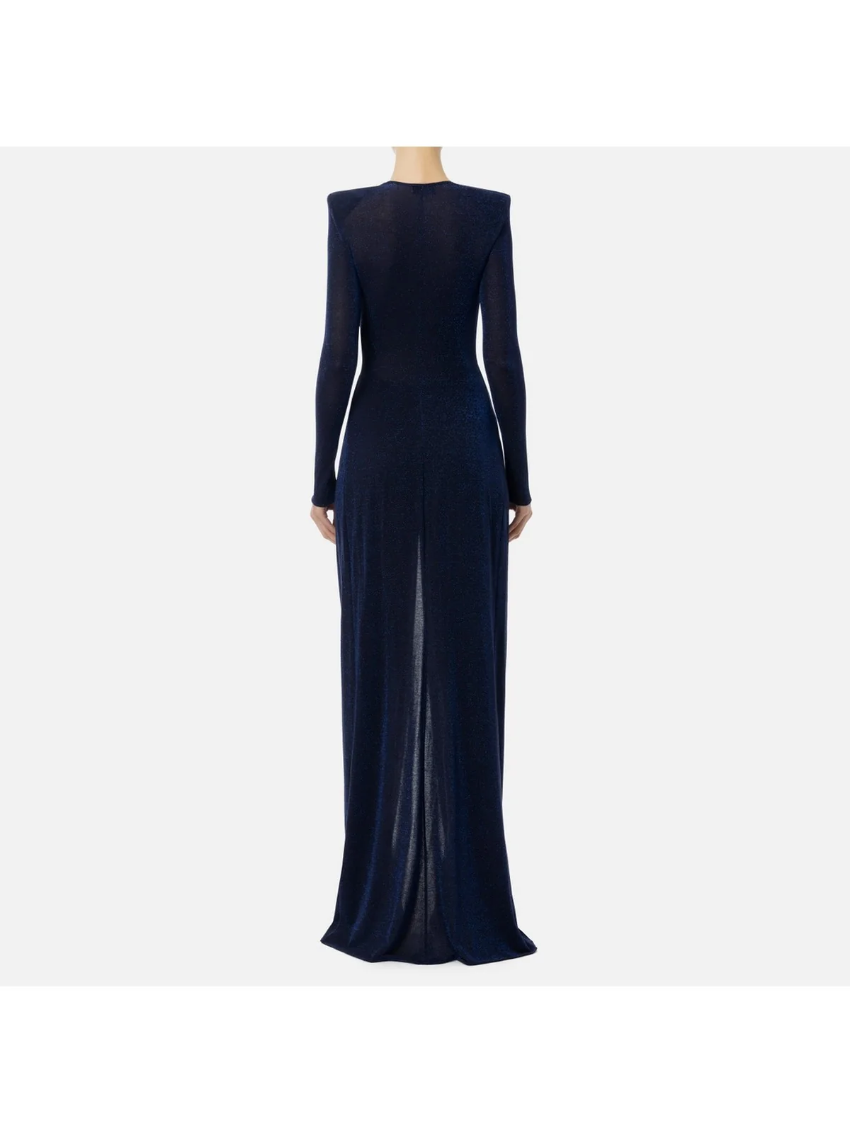 ELISABETTA FRANCHI Abito Donna  AB72447E2 B75 Blu - Image 4