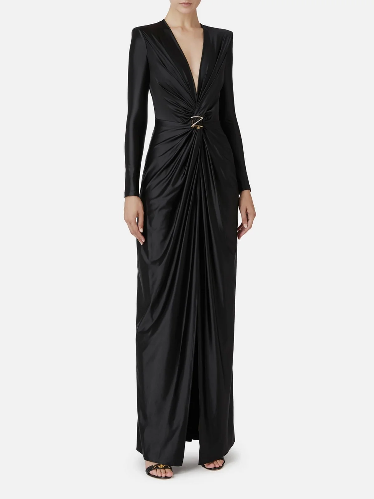 ELISABETTA FRANCHI Abito Donna  AB72947E2 110 Nero - Image 2
