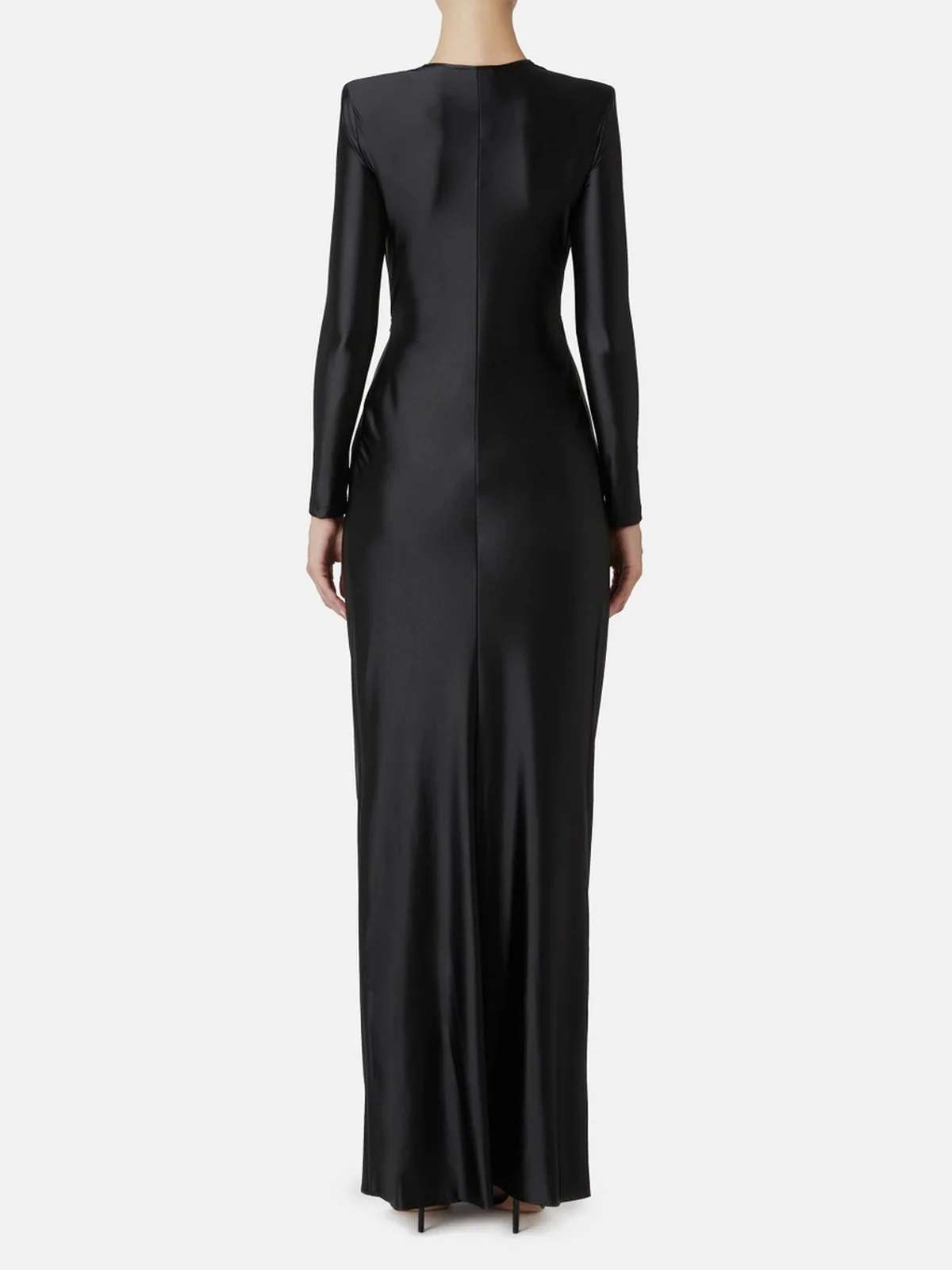 ELISABETTA FRANCHI Abito Donna  AB72947E2 110 Nero - Image 4