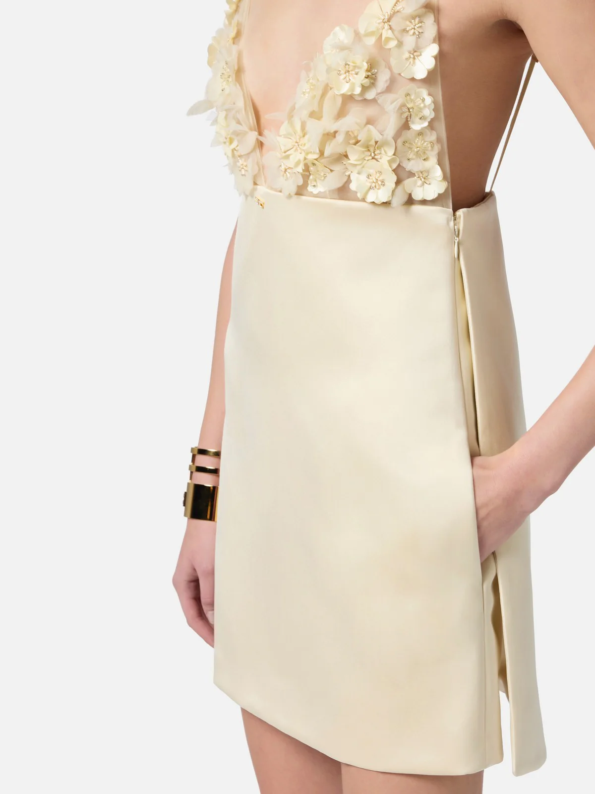 ELISABETTA FRANCHI Abito Donna  AB73752E2-DC7 Giallo - Image 4