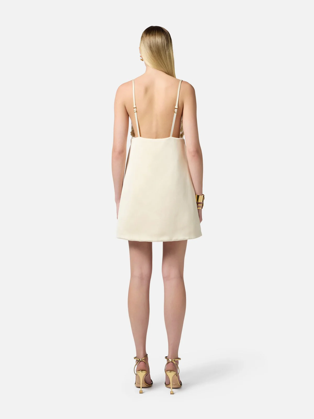 ELISABETTA FRANCHI Abito Donna  AB73752E2-DC7 Giallo - Image 5