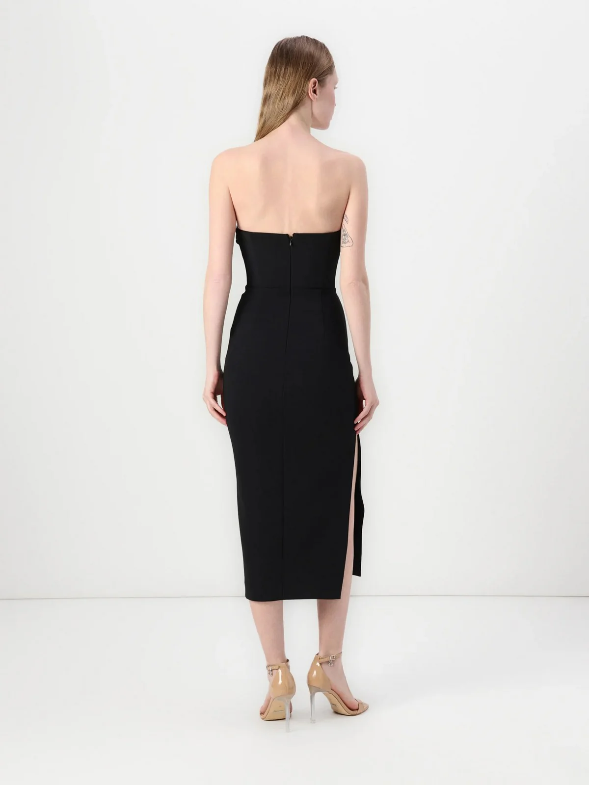 ELISABETTA FRANCHI Abito Donna  AB76951E2-110 Nero - Image 4