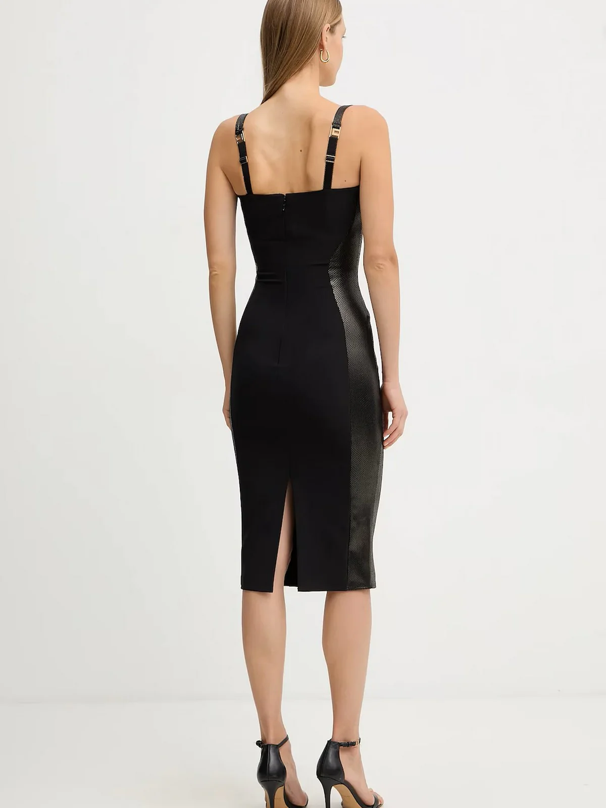 ELISABETTA FRANCHI Abito Donna  AB83857E2 110 Nero - Image 3