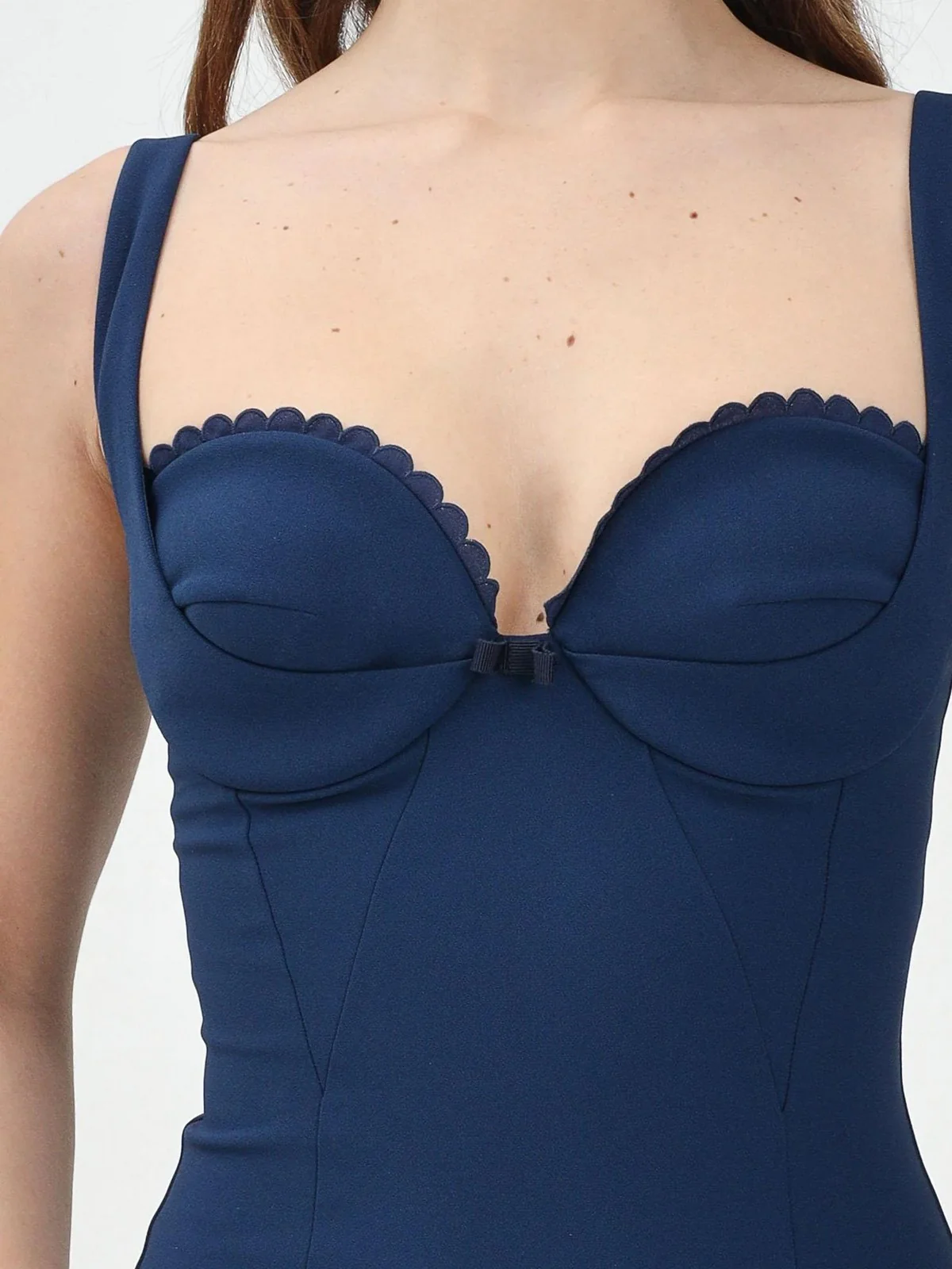 ELISABETTA FRANCHI Abito Donna  AB85052E2-DC8 Blu - Image 4