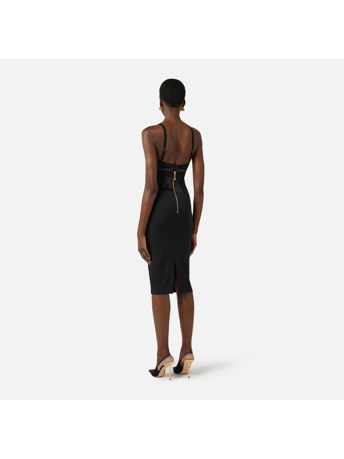 ELISABETTA FRANCHI Abito Donna  AB88162E2 110 Nero - Image 2