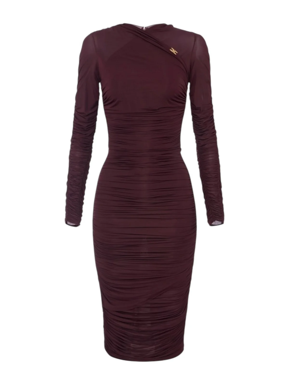 ELISABETTA FRANCHI Abito Donna AB88857E2 EA4 MERLOT